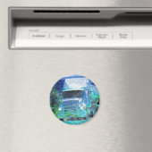 貨物トラックの大きい装備のトラック運転手のギフト マグネット (インサイチュ (食洗機))