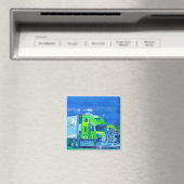 貨物トラックの大きい装備のトラック運転手のギフト マグネット (インサイチュ (食洗機))