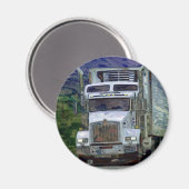貨物トラックの大きい装備のトラック運転手のギフト マグネット (正面/裏面)