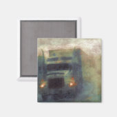 貨物トラックの大きい装備のトラック運転手のギフト マグネット (正面/裏面)