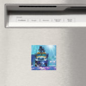 貨物トラックの大きい装備のトラック運転手のギフト マグネット (インサイチュ (食洗機))