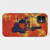 貨物トラックの運転手のiPhone 5の箱を強く引く貨物 Case-Mate iPhoneケース (裏面(横))