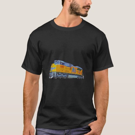 貨物列車ユニオン太平洋機関 Tシャツ (正面)