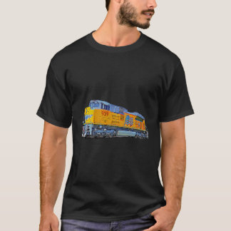 貨物列車ユニオン太平洋機関 Tシャツ