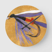 「貨物列車」は釣り用の飛び釣り用の飛び釣り用の飛び道具 ラウンド壁時計 (正面)