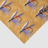 「貨物列車」ウェットフライ、ハエ結び、フライ釣り 薄葉紙 (詳細)