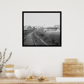 貨物列車&ザカルペパーコートハウスVA 1862 ポスター (キッチン)