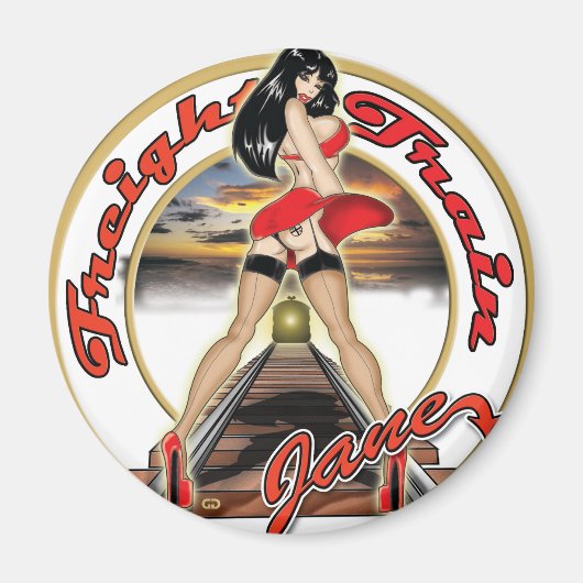 貨物列車 マグネット (正面)