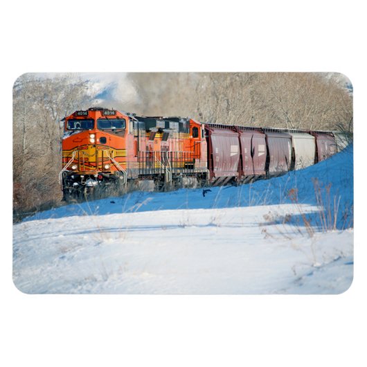 貨物列車 マグネット (横)