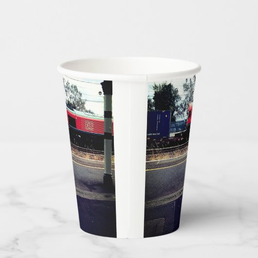 貨物列車 紙コップ (右)