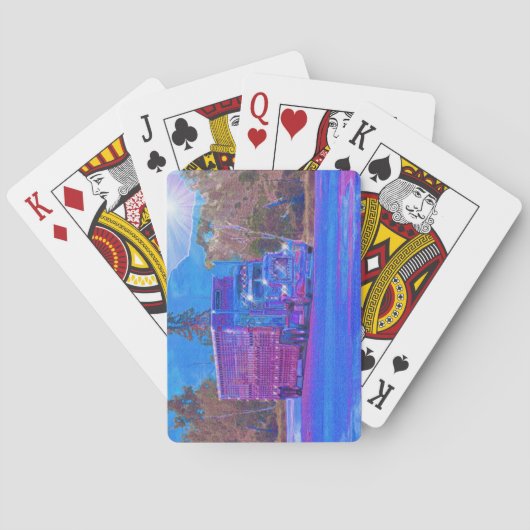 貨物自動車の大きい装備のトラック運転手のトランプ トランプ (裏面)