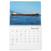 貨物自動車カレンダー カレンダー (2月 2027)