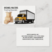 貨物自動車 | 引越し業者 | ボックス 名刺 (正面/裏面)