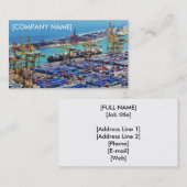 貨物船の名刺 名刺 (正面/裏面)