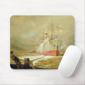 貨物船をつなぐこと マウスパッド (マウス)