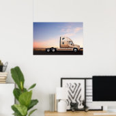 貨物船カスカディア#8 ポスター (ホームオフィス)