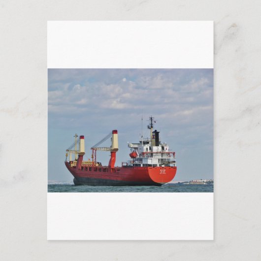 貨物船マルモ ポストカード (正面)