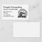 貨物船積み 名刺 (正面/裏面)