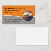 貨物輸送とトラック輸送 名刺 (正面/裏面)