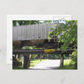 貨車が駐車している ポストカード (正面/裏面)