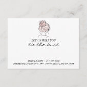 販促ブライダル事業ヘアタイ保有者 エンクロージャーカード (正面)