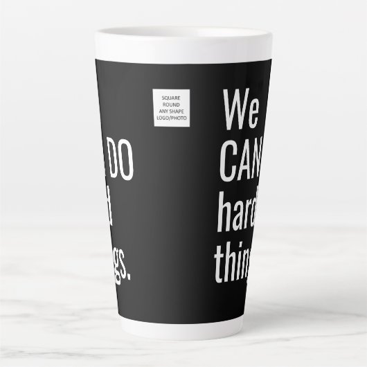 販促ラテMAGビジネスロゴなし最小 カフェラテマグ (正面)