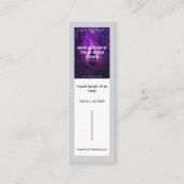 販促作家ブックの起動ブックマーク スキニー名刺 (正面)