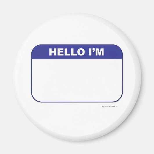 販促名前をカスタムするラベル マグネット (正面)