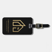 販促品モダン実在不動産 ラゲッジタグ (正面横)