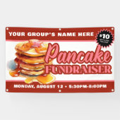 販促用カスタムパンケーキフィードファンドレイザー 横断幕 (横)