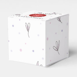 販促用ロゴ入りギフトボックス フェイバーボックス