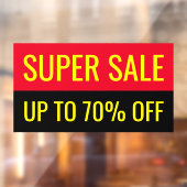 販売すごい平易プロフェッショナル事業 ウィンドウサイン (シート2)