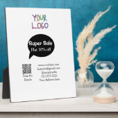 販売すごい業割引スキャンQRコード詳細 フォトプラーク (側面)