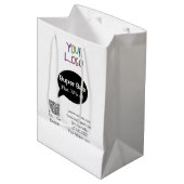 販売すごい業割引スキャンQRコード詳細 ミディアムペーパーバッグ (正面アングル)