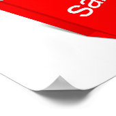 販売すごい買い物袋 ポスター (角)