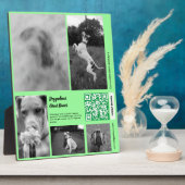 販売する子犬のテンプレート フォトプラーク (側面)