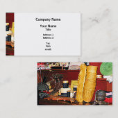 販売する糸および糸 名刺 (正面/裏面)