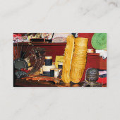 販売する糸および糸 名刺 (裏面)