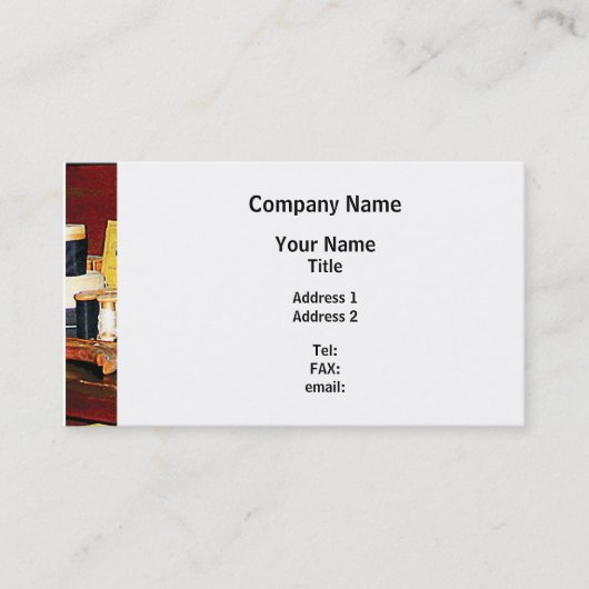 販売する糸および糸 名刺 (正面)