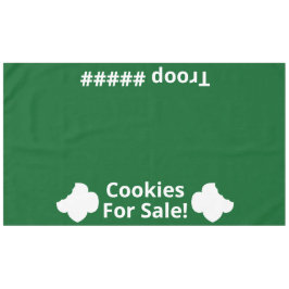 販売と部隊のテーブルクロスのためのCookieのスカウティング テーブルクロス