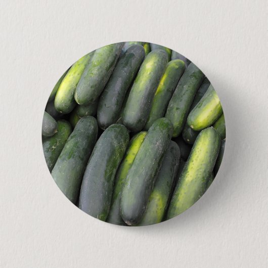 販売のためのきゅうりの多く 缶バッジ (正面)