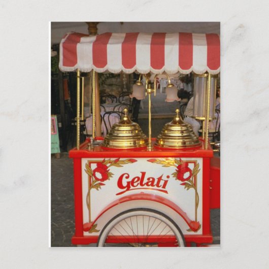 販売のためのアイスクリーム ポストカード (正面)