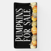 販売のためのカボチャ広告バナー 横断幕 (縦)