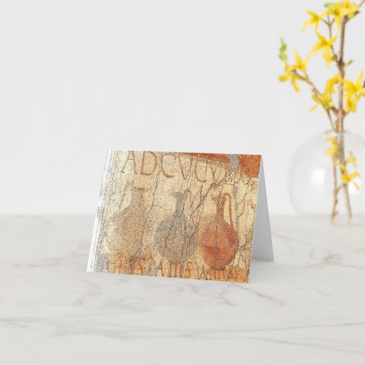 販売のためのワイン カード (黄色い花)