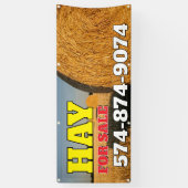 販売のための干し草バナカスタムー 横断幕 (縦)