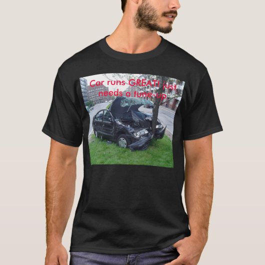 販売のための真新しい車 Tシャツ (正面)