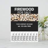 販売のための薪フライヤーの切り取りストリップ (スタンド正面)