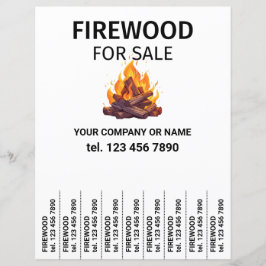 販売のための薪フライヤーの切り取りストリップ