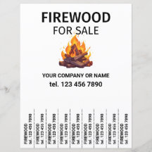 販売のための薪フライヤーの切り取りストリップ