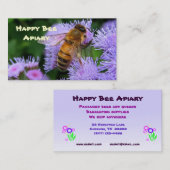 販売のための蜂 名刺 (正面/裏面)